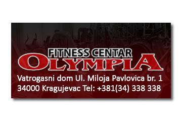 Olympia fitness shop logo