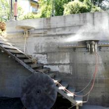 Dijamantsko sečenje betonskih zidova